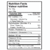 nutrition facts table tofu mix ca