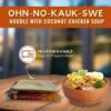 Ohn-No-Kauk-Swe: Noodle with Coconut Chicken Soup