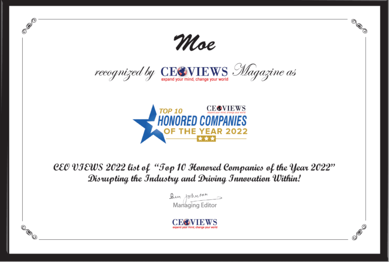Top 10 Honoured Companies of the year 2022